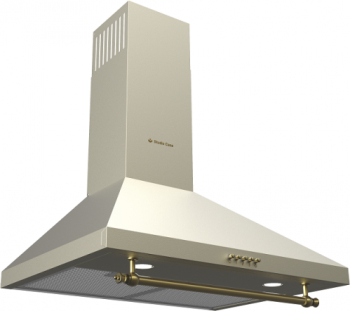 Hota decorativa Studio Casa Onda Beige Turbo 60 cm 1 Motor Tubo Putere de absorbtie 680 m3/h Beige 