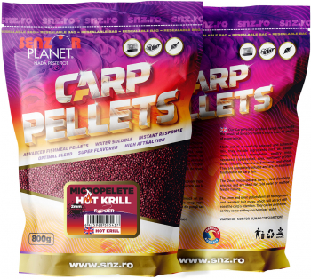 Micropelete hot krill 2mm 800g 