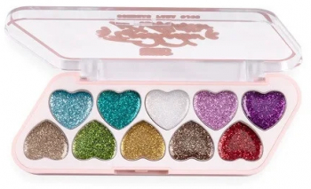 Paleta Machiaj Ochi Ushas Glitter 10 Culori 02 7.1 g 