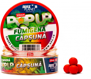 Pop-up fumigena capsuna 10mm 25g 