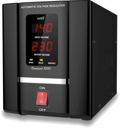 Stabilizator automat de tensiune Well Constant 5000VA cu servo motor 