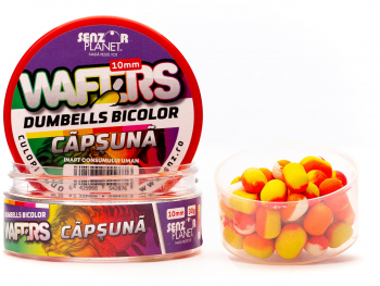 Wafters dumbells bicolor capsuna 10mm 30g 