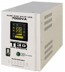 UPS pentru centrala TED Electric 7000VA / 5000W Runtime extins utilizeaza 4 acumulatori neinclusi
