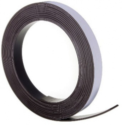 Banda magnetica adeziva grosime 0 7 mm latime 20 mm lungime 30 metri