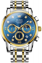 Ceas barbati Olevs Analog Quartz Business Cronograf Data 