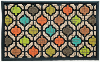 Covoras intrare 45 x 75 cm dreptunghiular Scrape multicolor 