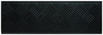 Covoras scari 25 x 75 cm cauciuc negru 