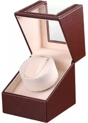 Cutie intors ceas automatic iUni Watch Winder Maro-Crem 