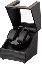 Cutie intors ceasuri automatice iUni Watch Winder 2 Black Carbon 
