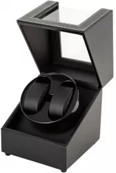 Cutie intors ceasuri automatice iUni Watch Winder 2 Black 