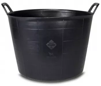 Galeata FLEXTUB plastic neagra Nr.3 40 L. Heavy Duty - RUBI-88778