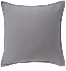 Perna decorativa Shun 45x45 cm bumbac husa detasabila patrata gri Gri 45 x 45 