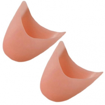 Set de 2 protectii din silicon pentru poante de balet si incaltaminte EVNC Dance Ballet nude marime universala 