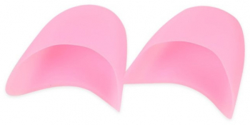 Set de 2 protectii din silicon pentru poante de balet si incaltaminte EVNC Dance Ballet roz marime universala 