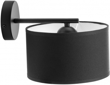 Aplica de perete ADVITI Rollo AD-LD-6341BE27T E27 1 x 60W negru 