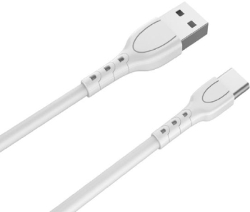 Cablu LemonttiUSB A la Type-C, 0.5m, Alb