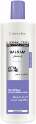 Balsam Profesional Cosmaline Vital Shine 500 ml pentru par vopsit 