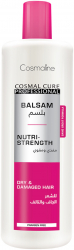 Balsam Professional Cosmaline Nutri Strength 500 ml pentru par uscat si detoriat 