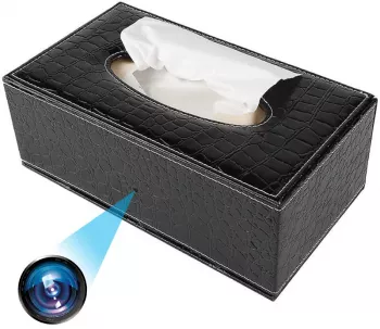 Camera Spionaj in Suport servetele iUni IP73 Wi-Fi Full HD Senzor de miscare 