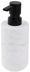 Dozator sapun lichid Cloud din rasina 0.4 L alb 