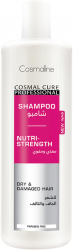 Sampon Profesional Cosmaline - Nutri Strength 500 ml pentru par uscat si detoriat 