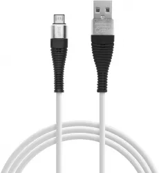 Delight - Cablu de date &ndash Micro USB invelis siliconic 4 culori 1 m 