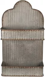 Etajere fier gri 41x15x70 cm 