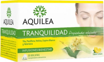 Supliment alimentar pe baza de infuzie de plante pentru combaterea insomniilor Aquilea Infusiones Tranquilidad 20 buc 