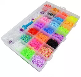 Set creativ elastice 4200 piese/cutie 