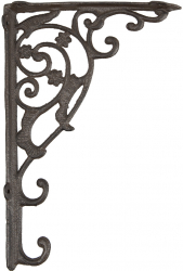 Suport polita fier maro 33x4x21 cm 