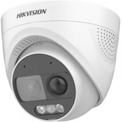 Camera HD Turret Hikvision DS-2CE72DF3T-PIRXOS, 2MP, Lentila 2.8mm, IR 20m