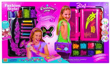 Set creativ 3in1 - Gentuta bratari colier 