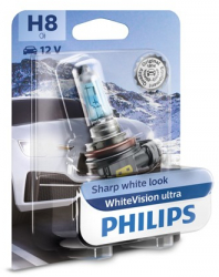 Bec H8 35W 12V White Vision Ultra PHILIPS 