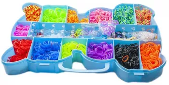 Set creativ elastice 3200 piese ursulet 