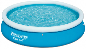 Bestway Piscina gonflabila Fast Set 366 x 76 cm rotunda 57273 