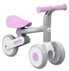 Bicicleta fara pedale Tulano Roz inaltime reglabile 23.5 - 26 CM 
