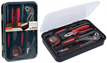 FX-Tools Cutie cu set de scule 9 piese 
