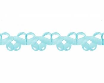 Ghirlanda Trendy Vibes Gender reveal pentru interior cu model Suzete 3m Baby blue 