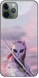 Husa compatibila cu Apple iPhone 11 Pro Max Silicon Gel Tpu Model Demon Slayer Sabito 