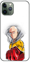 Husa compatibila cu Apple iPhone 11 Pro Max Silicon Gel Tpu Model One Punch Man Saitama 
