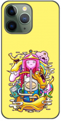 Husa compatibila cu Apple iPhone 11 Pro Silicon Gel Tpu Model Adventure Time Poster 
