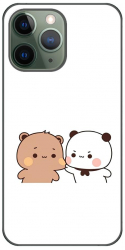 Husa compatibila cu Apple iPhone 11 Pro Silicon Gel Tpu Model Bubu Dudu Fight 