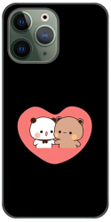 Husa compatibila cu Apple iPhone 11 Pro Silicon Gel Tpu Model Bubu Dudu In Heart 
