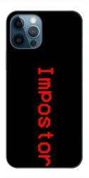 Husa compatibila cu Apple iPhone 12 Pro Max Silicon Gel Tpu Model Among Us Impostor 