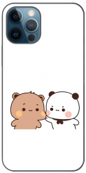 Husa compatibila cu Apple iPhone 12 Pro Max Silicon Gel Tpu Model Bubu Dudu Fight 