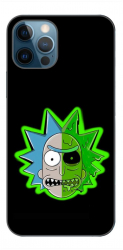 Husa compatibila cu Apple iPhone 12 Pro Max Silicon Gel Tpu Model Rick And Morty Alien 