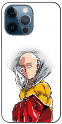 Husa compatibila cu Apple iPhone 12 Pro Silicon Gel Tpu Model One Punch Man Saitama 