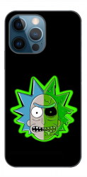 Husa compatibila cu Apple iPhone 12 Pro Silicon Gel Tpu Model Rick And Morty Alien 