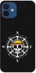 Husa compatibila cu Apple iPhone 12 Silicon Gel Tpu Model One Piece Logo 