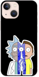 Husa compatibila cu Apple iPhone 13 Mini Silicon Gel Tpu Model Rick And Morty Connected 